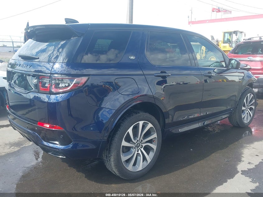 Vin: salcl2fx3mh889218, lot: 45507609, land rover discovery sport se r-dynamic 20214