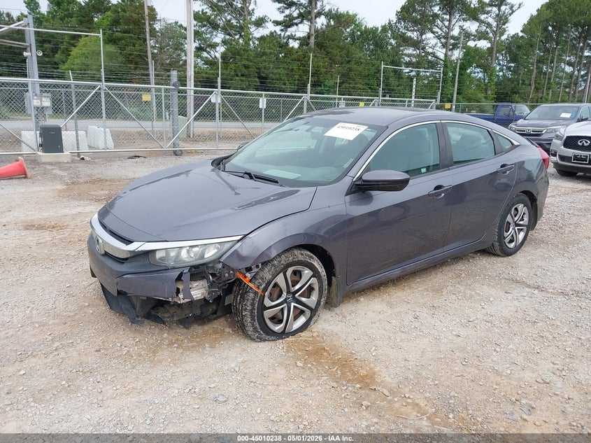 2017 Honda Civic Lx 19XFC2F59HE080921 photo 1