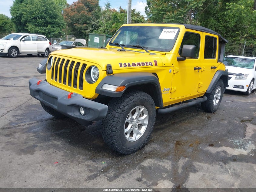 2021 Jeep Wrangler Unlimited Islander 4x4 1C4HJXDN5MW755632 photo 1