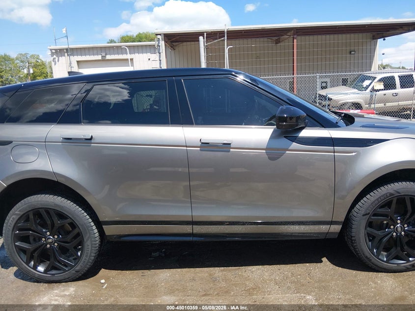 2022 Land Rover Range Rover Evoque R-Dynamic Se VIN: SALZL2FX6NH168323 Lot: 45010359