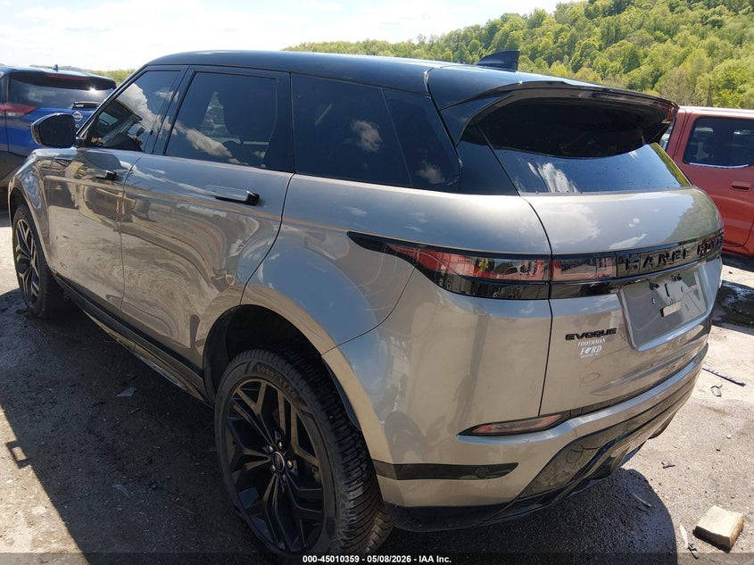 Vin: salzl2fx6nh168323, lot: 45507842, land rover range rover evoque r-dynamic se 20223
