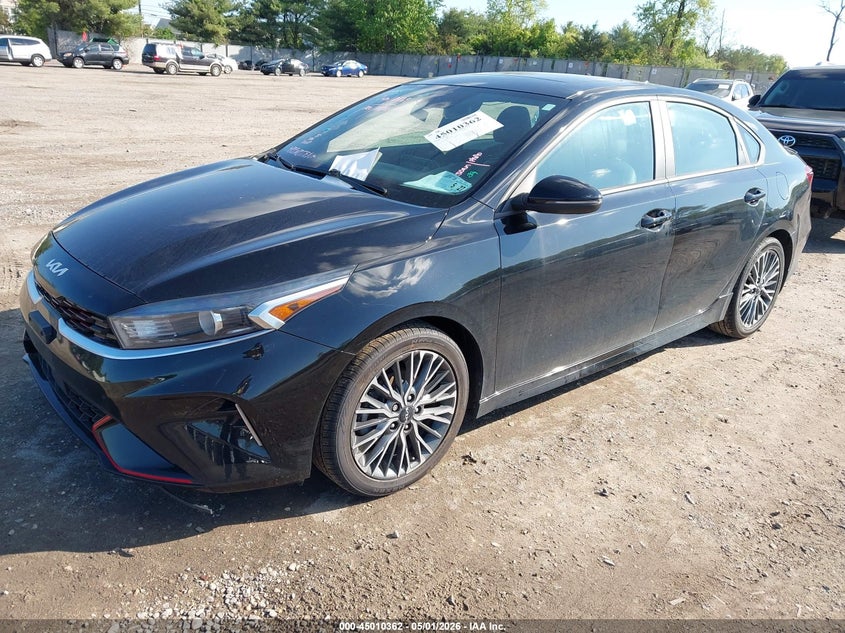 Vin: 3kpf54ad4ne479963, lot: 45507845, kia forte gt-line 20222