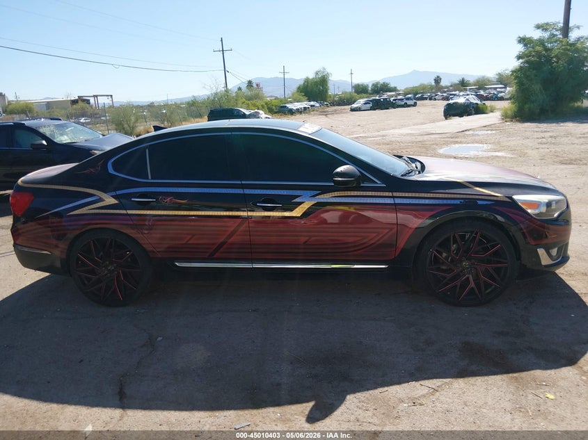 2016 Kia Cadenza Premium VIN: KNALN4D70G5218592 Lot: 45010403