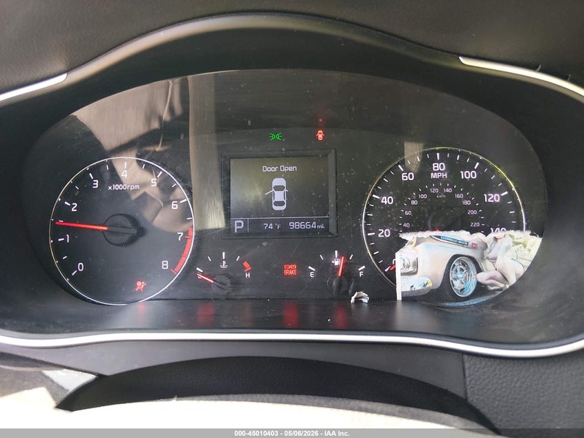 2016 Kia Cadenza Premium VIN: KNALN4D70G5218592 Lot: 45010403