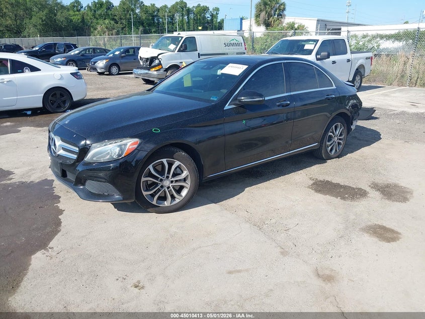 2017 Mercedes-Benz C 300 4matic WDDWF4KB9HR241213 photo 1