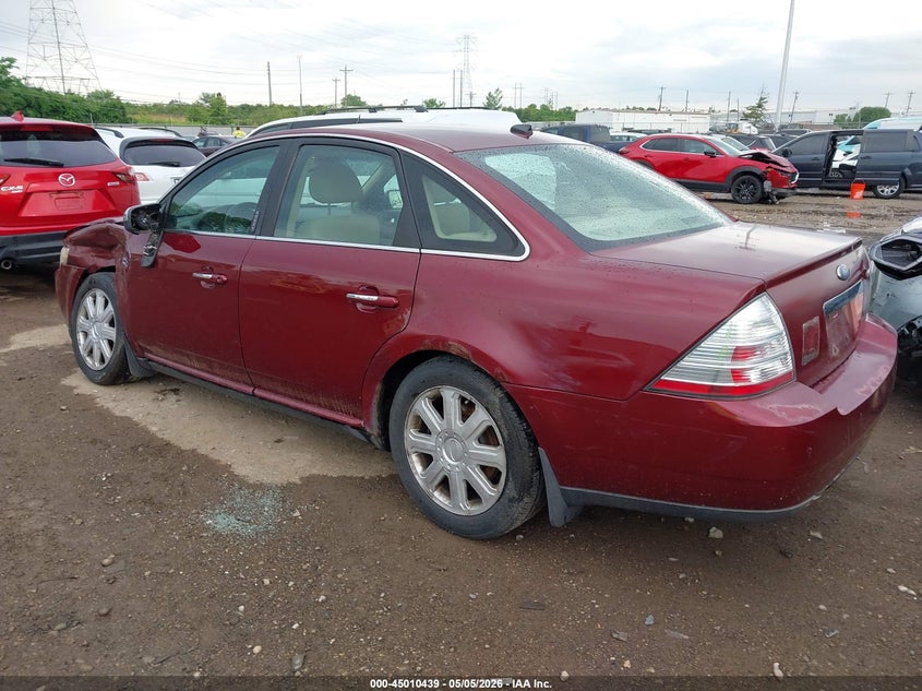 FORD TAURUS 2008 VIN 1FAHP25W58G118089