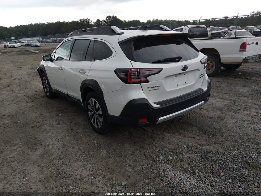 Vin: 4s4btgpd4p3219128, lot: 45508004, subaru outback touring xt 20233