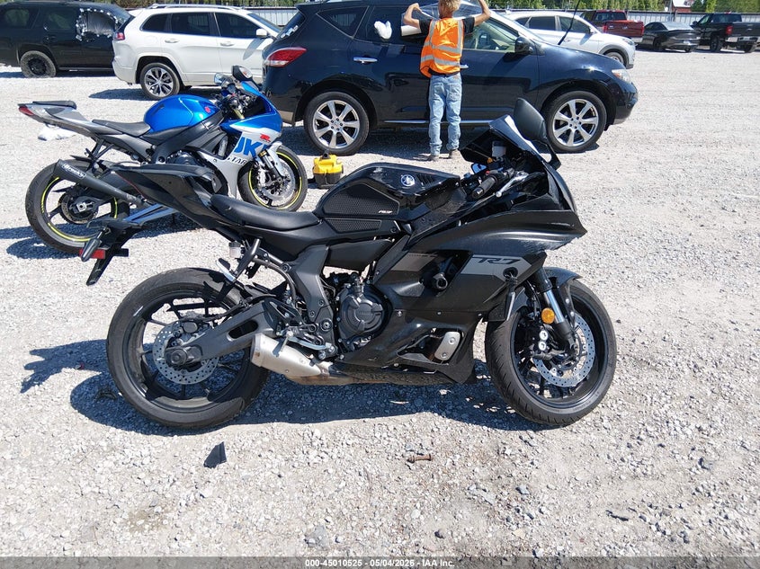 2025 Yamaha Yzfr7 VIN: JYARM38EXSA020049 Lot: 45010525