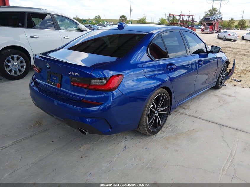 Vin: wba5r1c59kae81615, lot: 45508077, bmw 330i 20194
