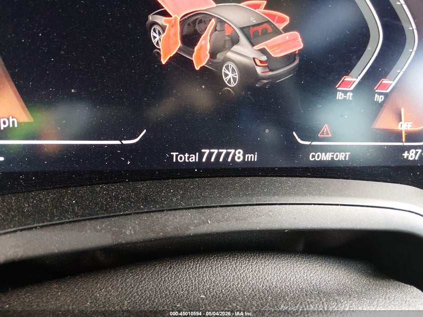 2019 BMW 3ER SEDAN 2.0L I-4 DI, DOHC, VVT, TURBO, 255HP