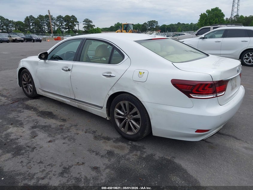 Vin: jthcl5ef5d5016684, lot: 45508104, lexus ls 460 20133
