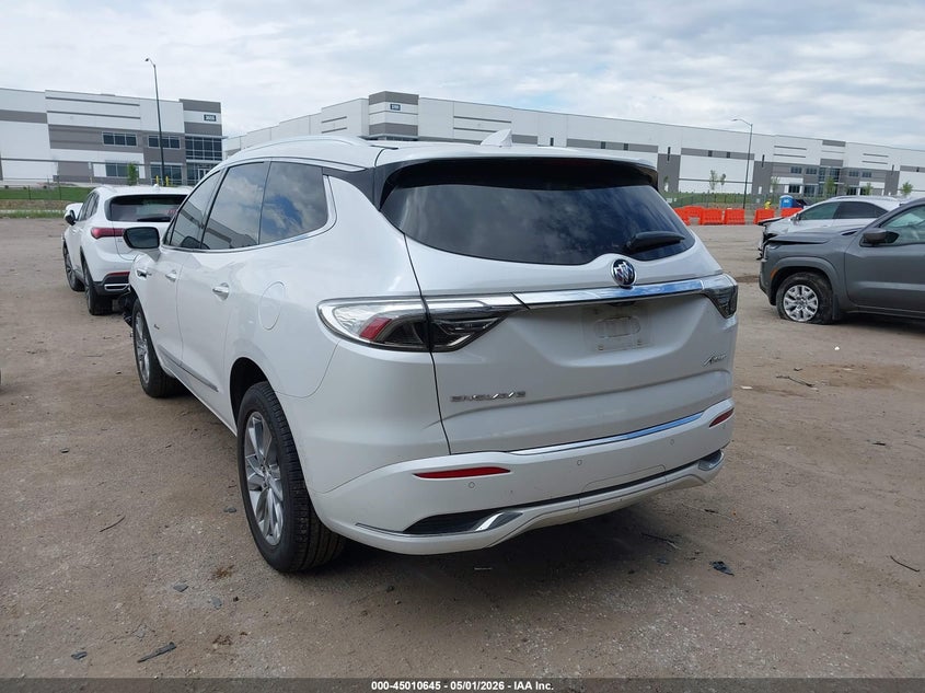 Vin: 5gaerdkwxpj259699, lot: 45508128, buick enclave avenir fwd 20233