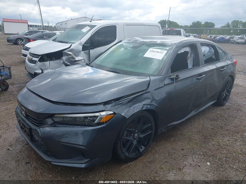 VIN 2HGFE2F58NH575185 2022 HONDA CIVIC SPORT