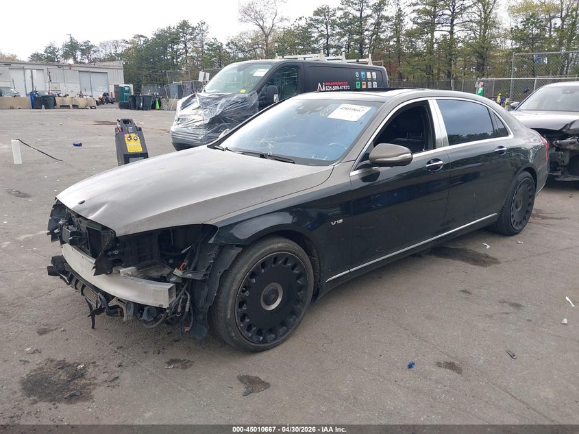 Vin: wddux7gb5ga208141, lot: 45508150, mercedes-benz maybach s 600 20162