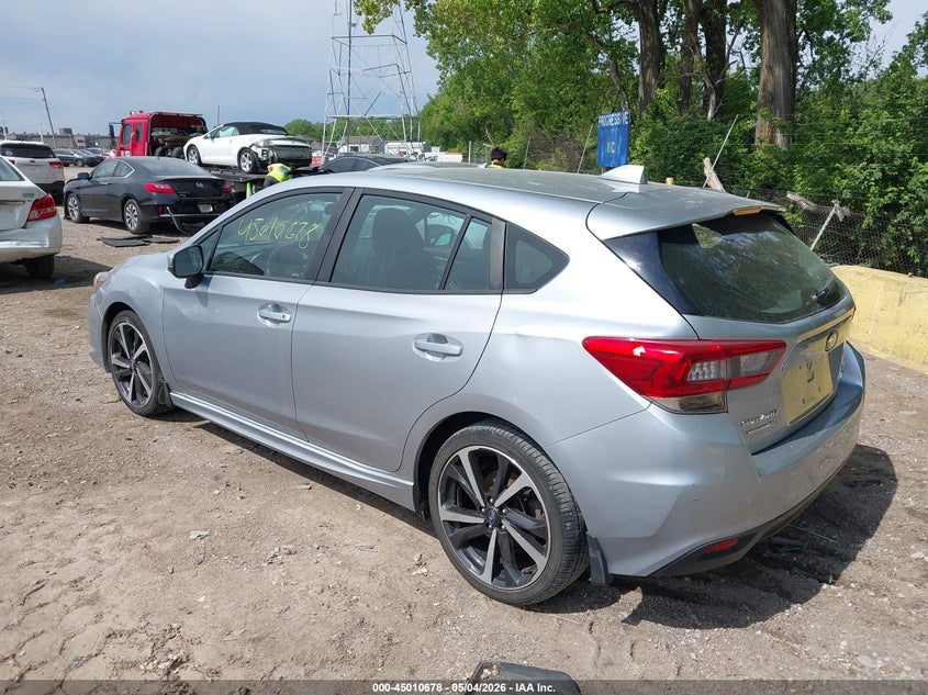 Vin: 4s3gtam67l3733966, lot: 45508161, subaru impreza sport 5-door 20203