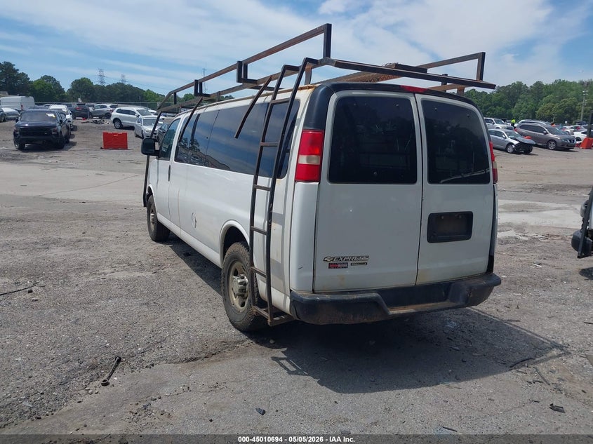 Vin: 1gazgzfg7f1170007, lot: 45508177, chevrolet express 3500 ls 20153