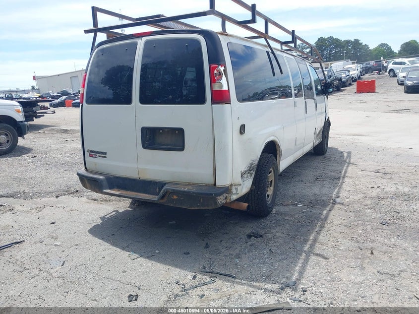 Vin: 1gazgzfg7f1170007, lot: 45508177, chevrolet express 3500 ls 20154
