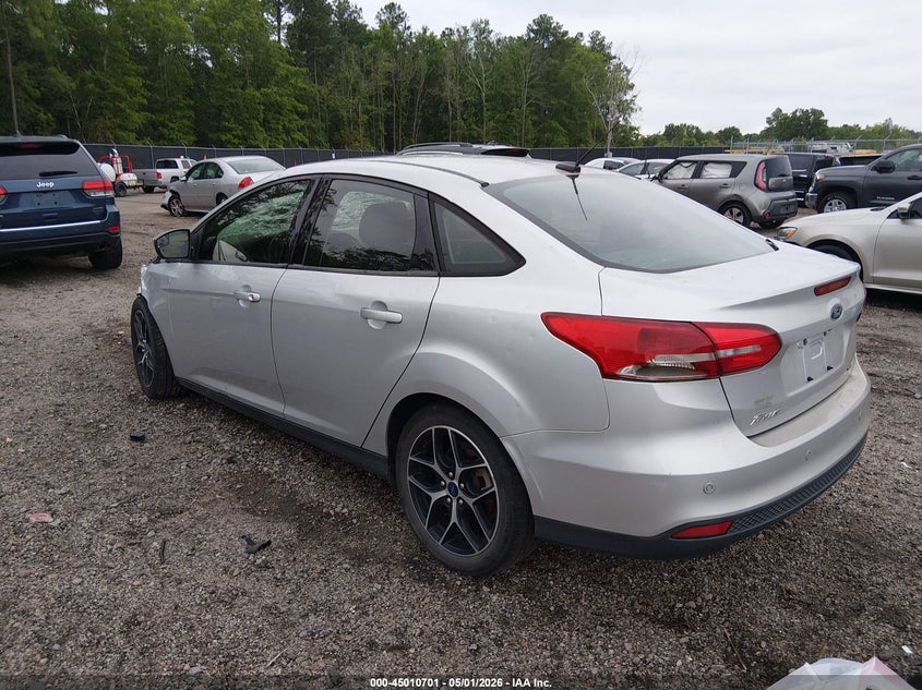 Vin: 1fadp3h24hl201596, lot: 45508184, ford focus sel 20173