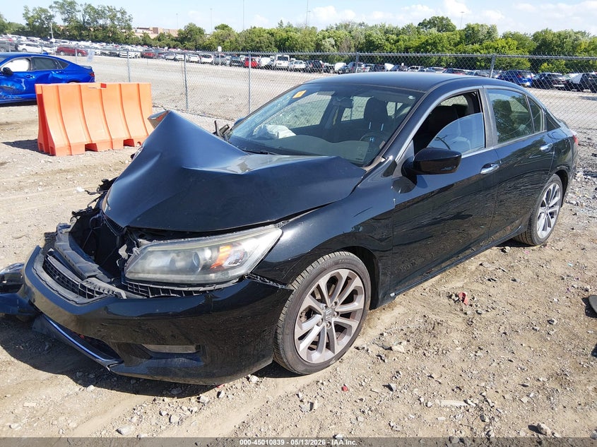 2014 Honda Accord Sport 1HGCR2F55EA063874 photo 1