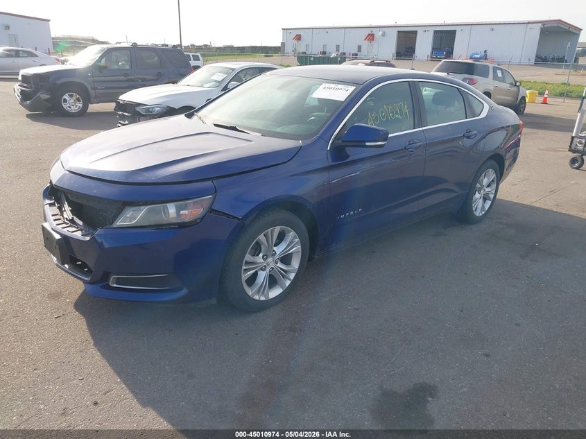 Vin: 1g1125s37eu146052, lot: 45508457, chevrolet impala 2lt 20142