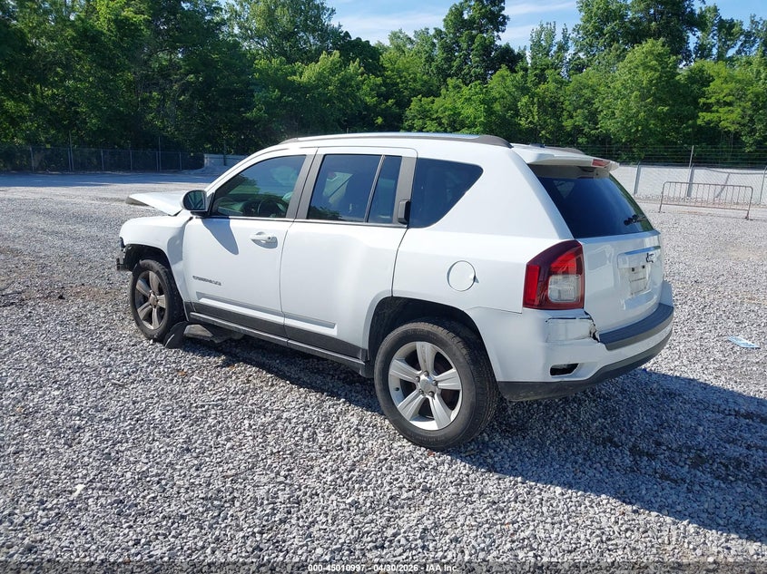 Vin: 1c4njcea9ed678638, lot: 45508480, jeep compass latitude 20143