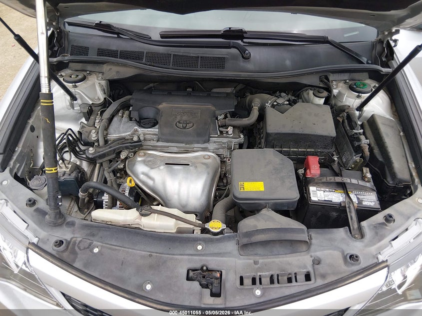 2012 TOYOTA CAMRY SEDAN 2.5L I-4 DOHC, VVT, 178HP