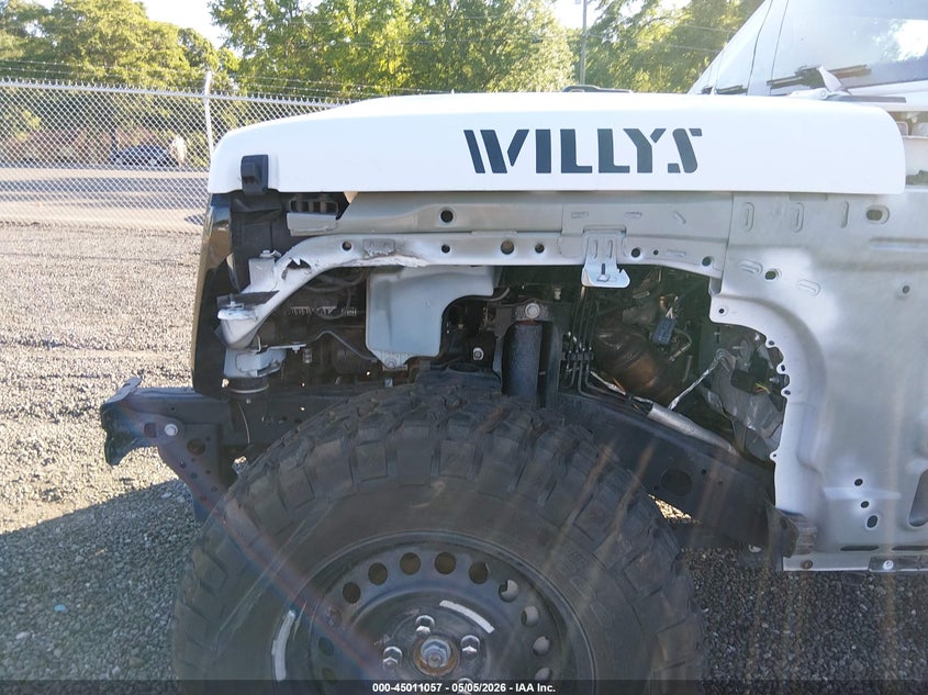 2022 Jeep Gladiator Willys 4X4 VIN: 1C6HJTAG3NL162909 Lot: 45011057