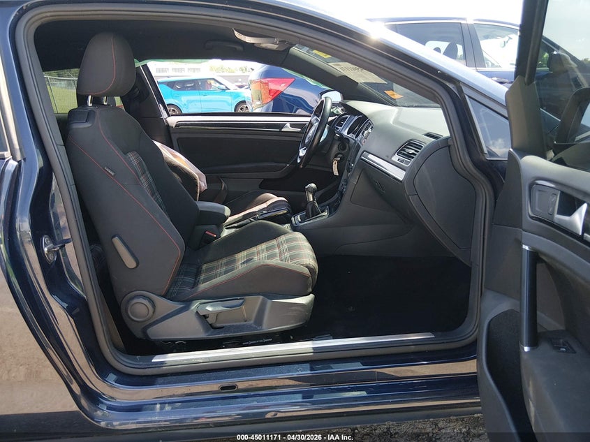 VOLKSWAGEN GOLF GTI 2016 VIN 3VWYT7AU7GM028788