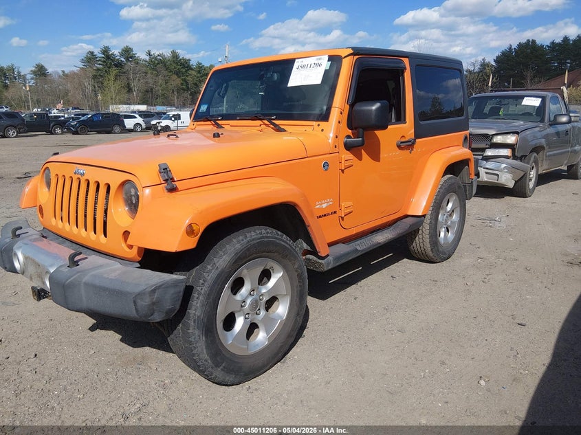 2013 Jeep Wrangler Sahara 1C4AJWBG5DL533464 photo 1