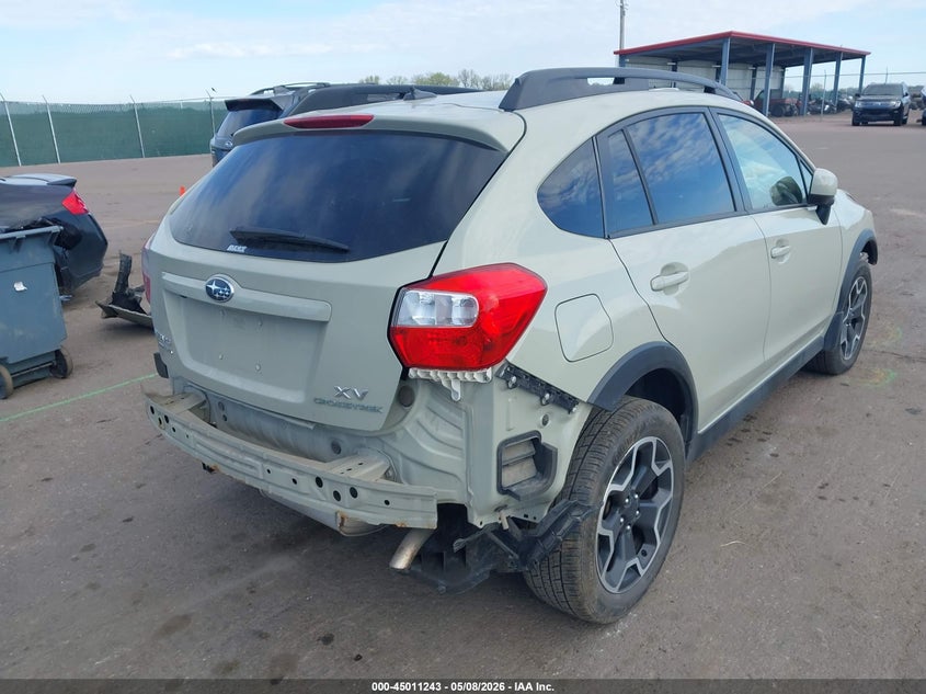 Vin: jf2gpakc9e8329412, lot: 45508726, subaru xv crosstrek 2.0i limited 20144