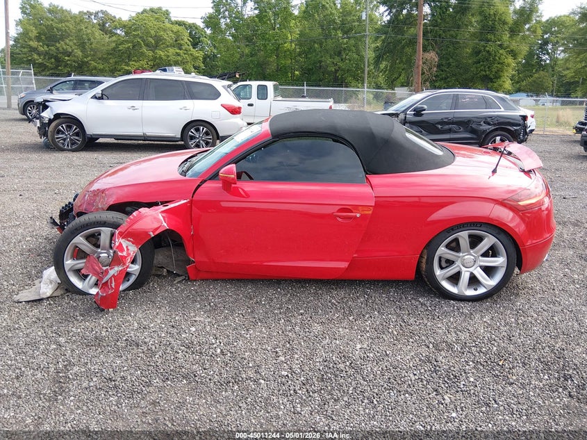 2008 Audi Tt 3.2 VIN: TRURD38J481037736 Lot: 45011244
