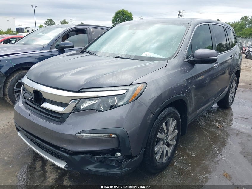2019 Honda Pilot Ex-L 5FNYF5H51KB019515 photo 1