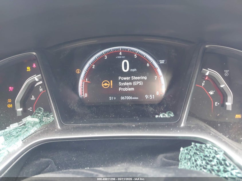 2019 HONDA CIVIC COUPE 1.5L I-4 DI, DOHC, VVT, TURBO, 205HP