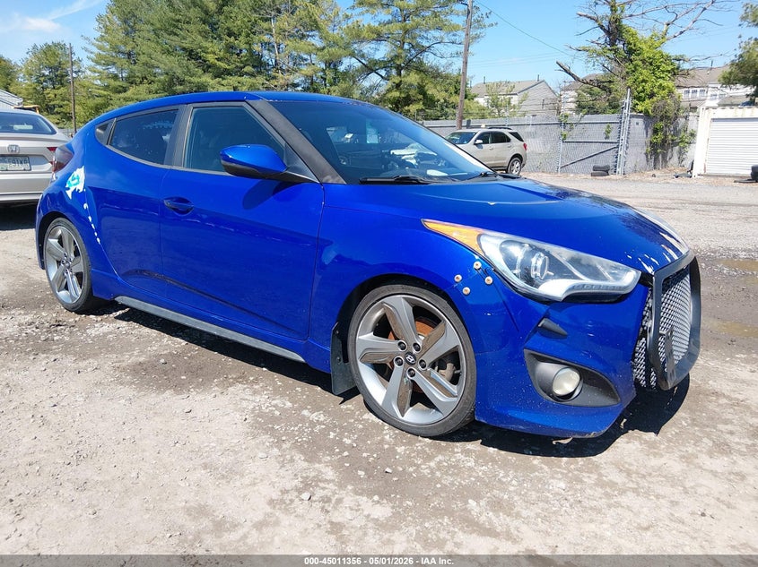 2013 Hyundai Veloster Turbo W/Black