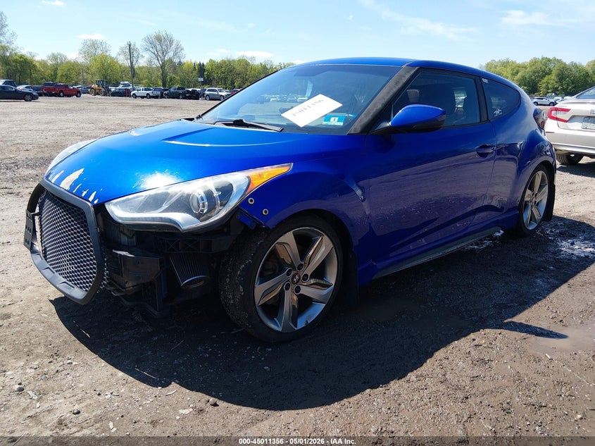 2013 Hyundai Veloster Turbo W/Black