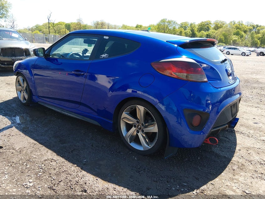 2013 Hyundai Veloster Turbo W/Black