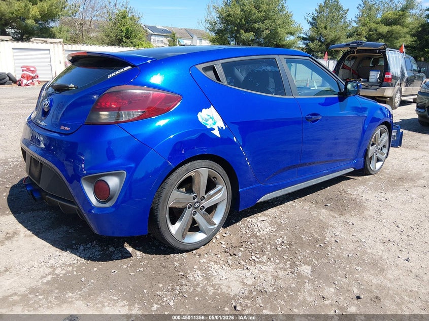 2013 Hyundai Veloster Turbo W/Black