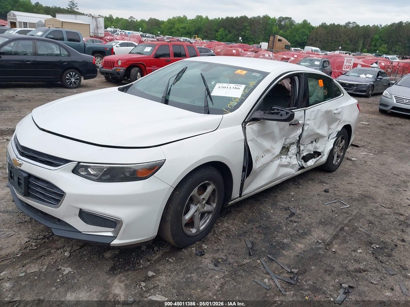 2017 Chevrolet Malibu 1fl 1G1ZC5ST4HF100512 photo 1