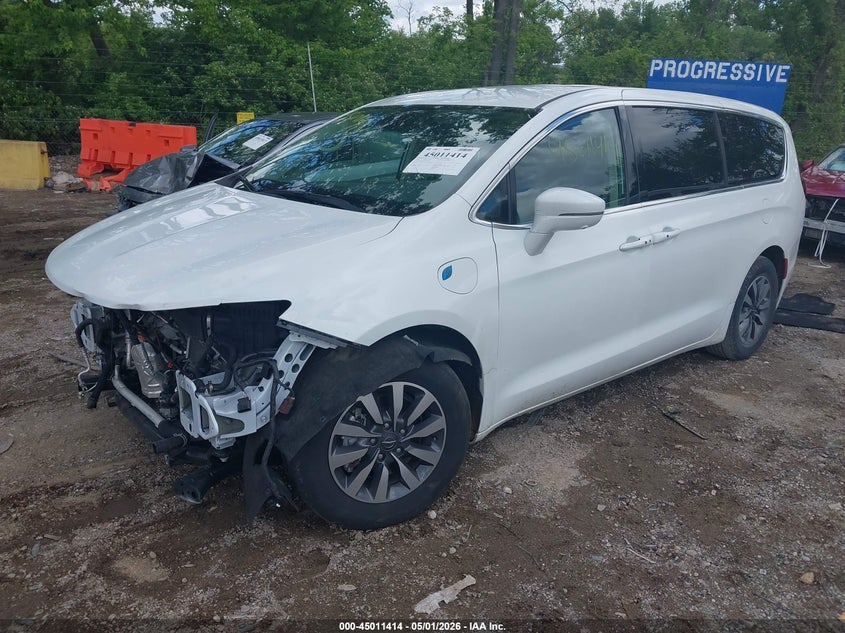 Vin: 2c4rc1l73nr144913, lot: 45508897, chrysler pacifica hybrid touring l 20222