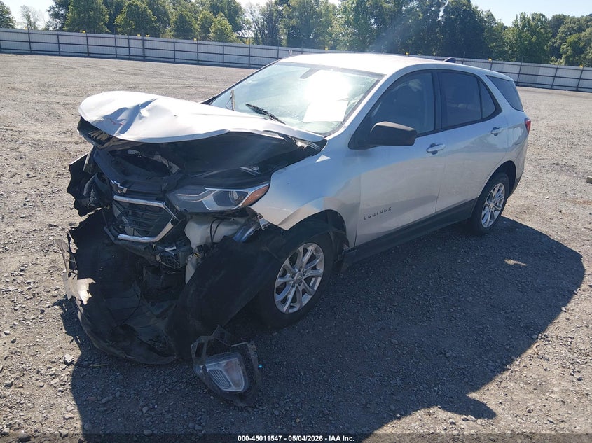 2019 Chevrolet Equinox Ls 3GNAXSEV8KS518411 photo 1