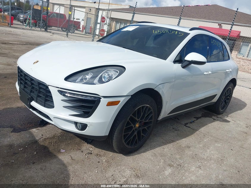 Vin: wp1ab2a56hlb12556, lot: 45509078, porsche macan s 20172