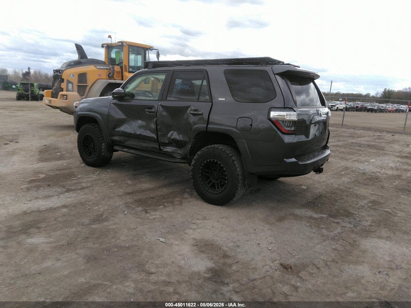 Vin: jtebu5jr0j5609399, lot: 45509105, toyota 4runner sr5 20183