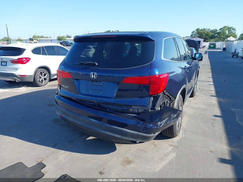 Vin: 5fnyf5h6xgb045479, lot: 45509132, honda pilot ex-l 20164
