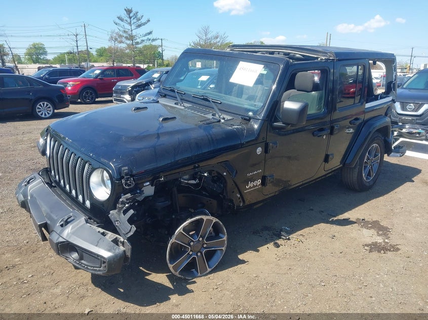 2023 Jeep Wrangler 4-Door Sahara 4x4 1C4HJXEN0PW695083 photo 1