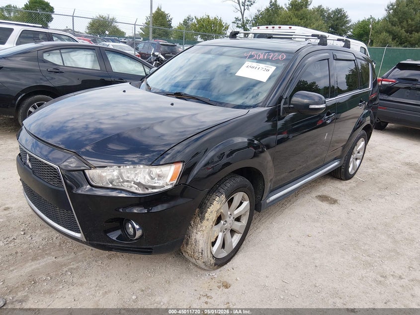 Vin: ja4jt5ax2az015448, lot: 45509203, mitsubishi outlander gt 20102