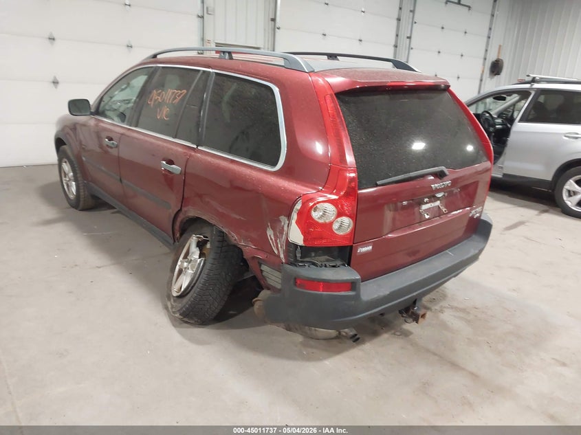 2003 Volvo Xc90 2.5T VIN: YV1CZ59H031005118 Lot: 45011737