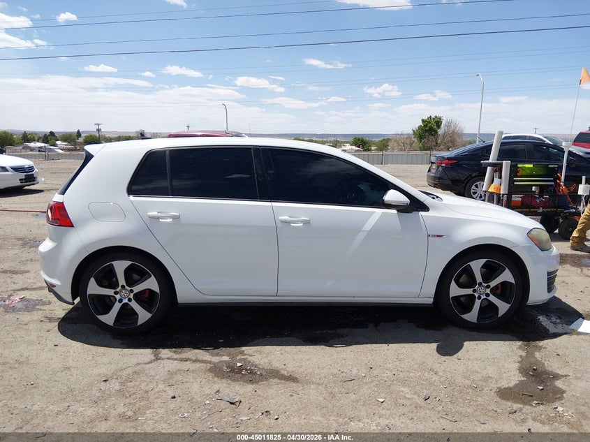 2015 Volkswagen Golf Gti 2.0T S 4-Door VIN: 3VW4T7AUXFM009195 Lot: 45011825