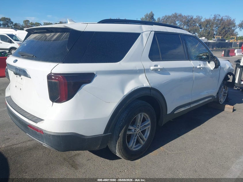Vin: 1fmsk7dh2lgc99168, lot: 45509341, ford explorer xlt 20204
