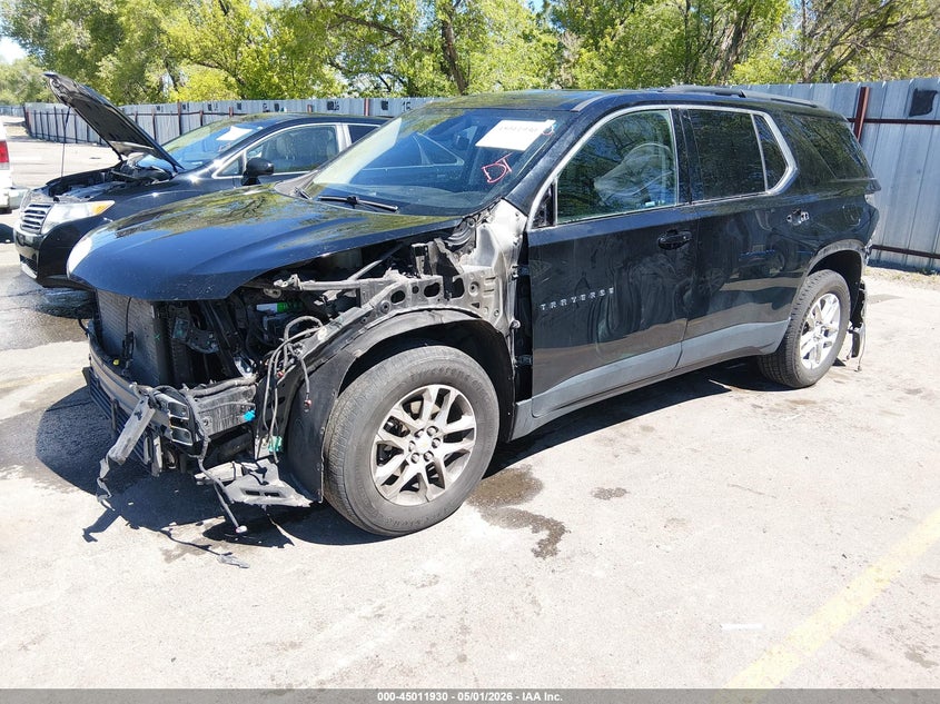 2019 Chevrolet Traverse 3lt 1GNEVHKW7KJ257099 photo 1
