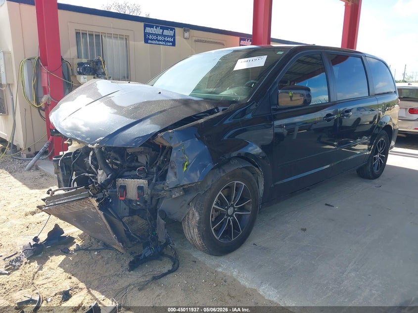 Vin: 2c4rdgbg2hr631204, lot: 45509420, dodge grand caravan se plus 20172